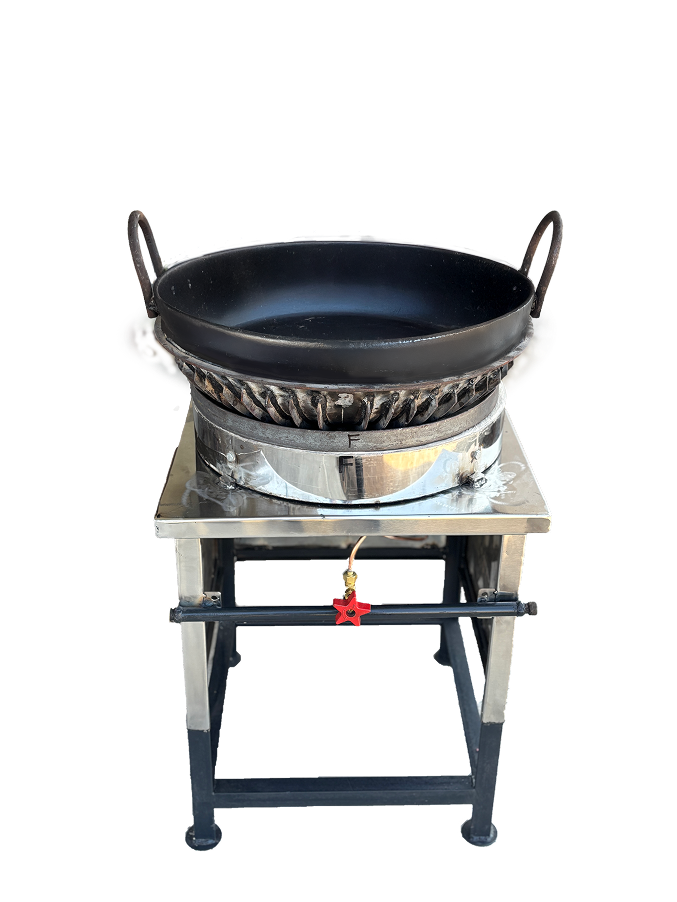Frying Pan Stove 2